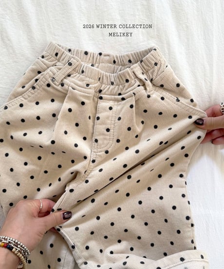 予約 melikey Dangdang Golden Pants