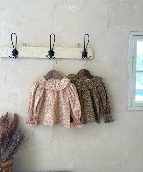 予約 OREN Rivka Frill Blouse