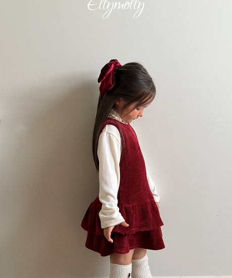 予約Elly Molly Snow frill one-piece