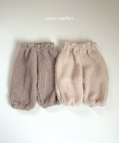 予約 mimi market Poodle pants