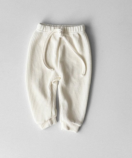 予約 ONU B slim golji pants