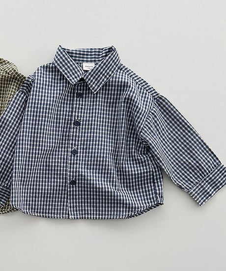 予約 bonito Check shirt