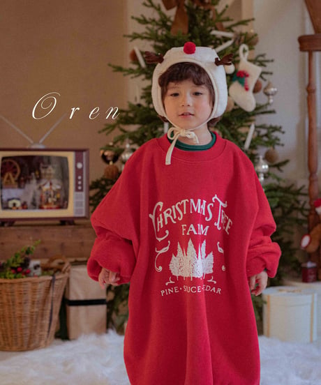 予約 OREN Merry Christmas Sweatshirt
