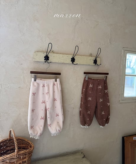 予約 marron Ribbon pants