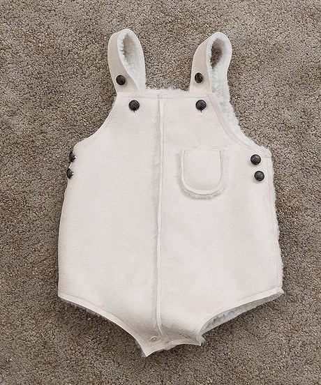 予約 bebeholic Moose suspender suit
