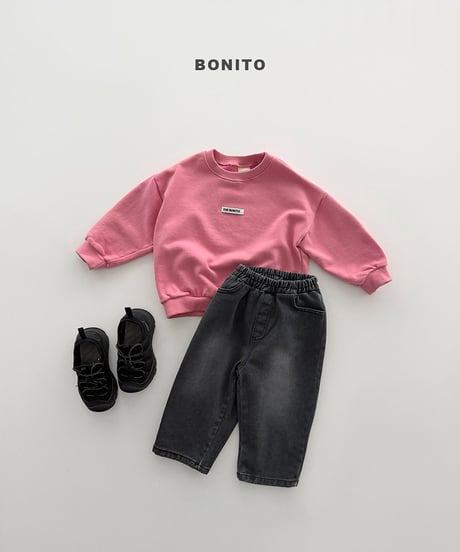 予約 bonito Crayon man to man