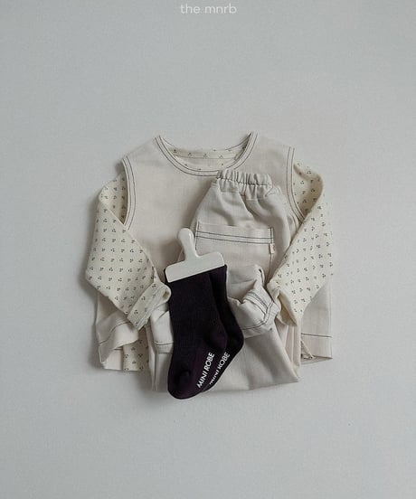 予約minirobe Non-fade denim pants