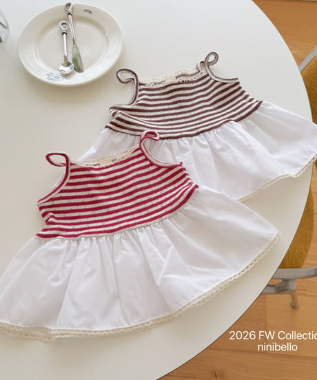 予約 ninibello Tami Dangara Bustier