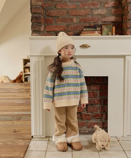 予約 melikey Vintage Indian knit