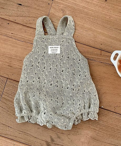 予約 bebeholic Honey knit suit