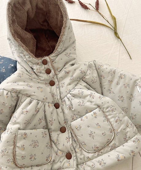 予約 valubebe Blanc Shirring Hooded Jumper