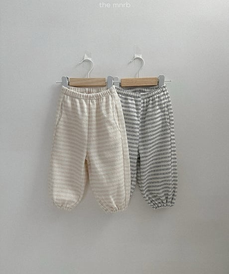 予約minirobe Day st jogger pants