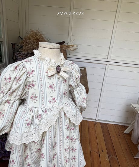 予約 marron Happy dress