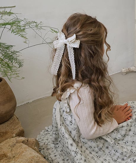 予約 FLO Shabl lace hairpin
