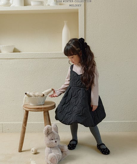 予約 melikey Quilted Bang Bang One Piece