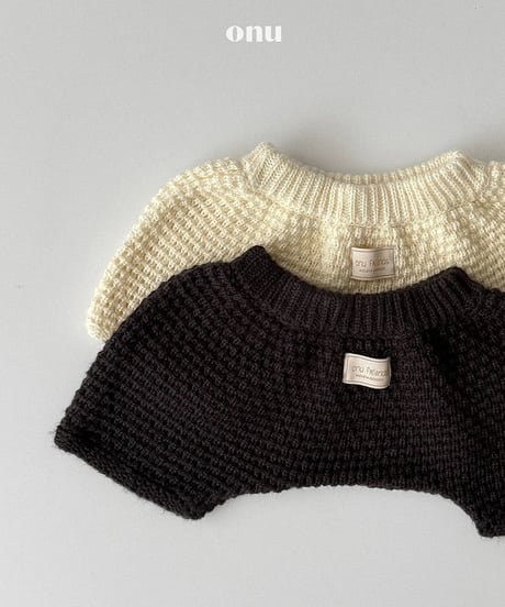 予約 ONU Dotom knit pants