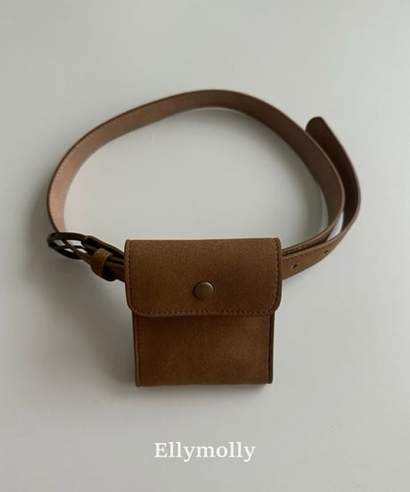 予約Elly Molly Sued belt set