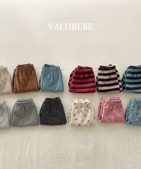 予約 valubebe Winter embo pants 26