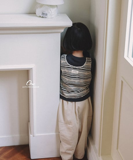 予約 ONU Knit vest