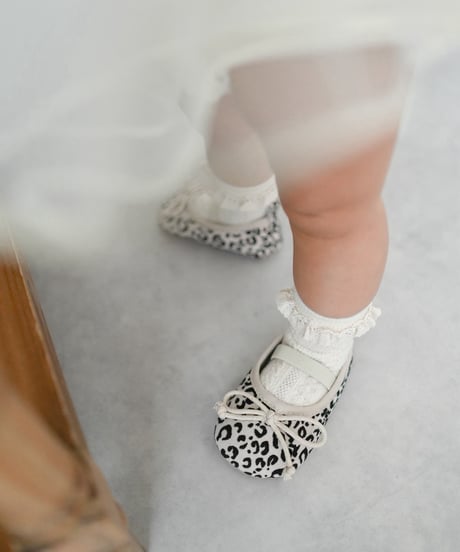 即納baby leopard shoes