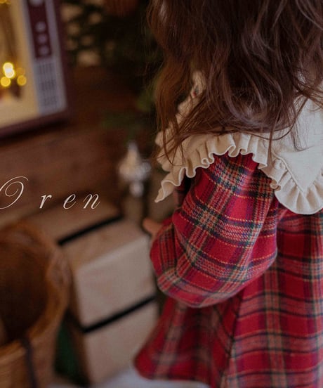 予約 OREN Eve Check Dress