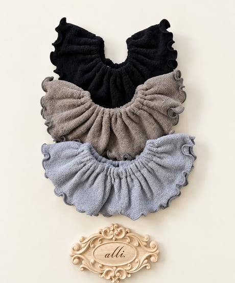即納pile Frill Collar