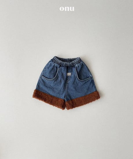 予約 ONU Denim wool pants