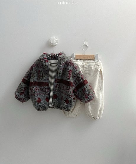 予約minirobe Eddie Dumble Zip Up
