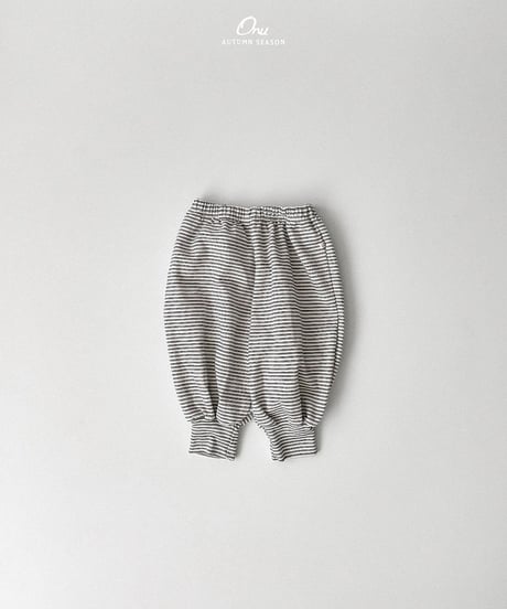 予約 ONU Chubby shibori pants