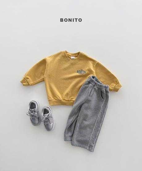 予約 bonito Side-line pants