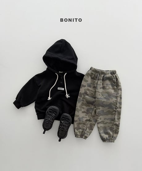 予約 bonito Cloud camo jogger pants