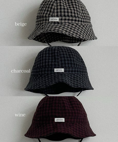 予約 atomeme Acorn bucket hat