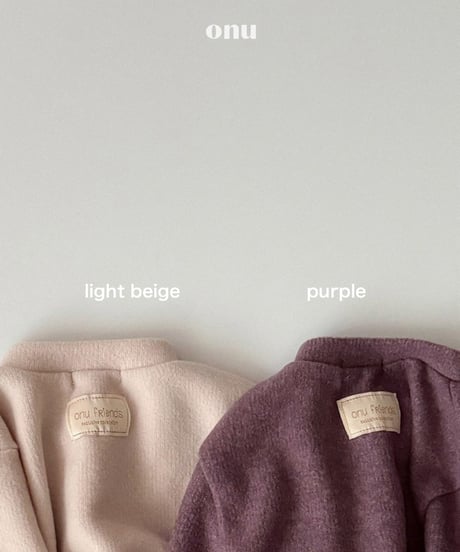 予約 ONU Pogny cardigan