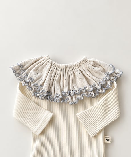即納dot Mellow Frill Bib