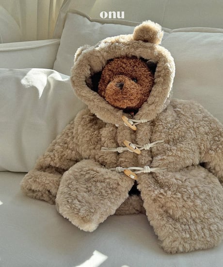 予約 ONU P Teddy coat