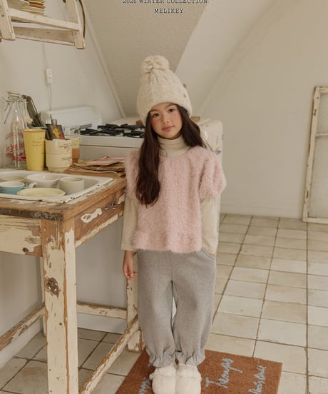 予約 melikey Pocketless jogger pants