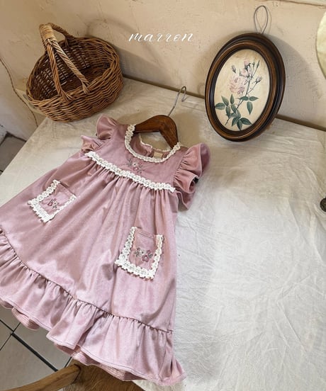 予約 marron Butter dress