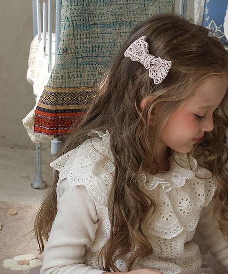 予約 FLO Belle ribbon hairpin