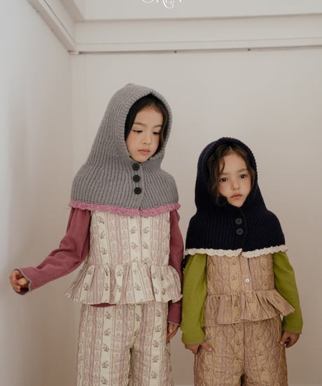 予約 OREN Color-Block Cape Balaclava