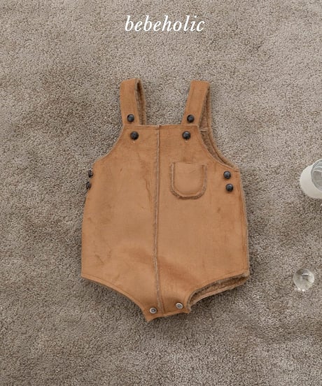 予約 bebeholic Moose suspender suit