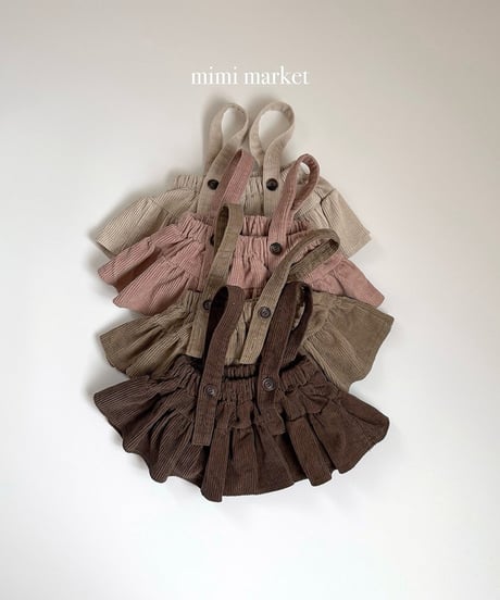 予約 mimi market Golden Kangkang skirt