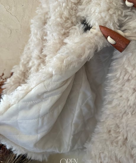 予約 OREN Bernie Toggle Fur Jacket