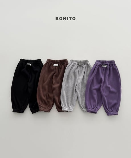 予約 bonito Jogger pants