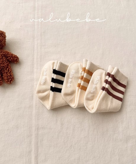 予約 valubebe Basic Line Socks (Bebe)