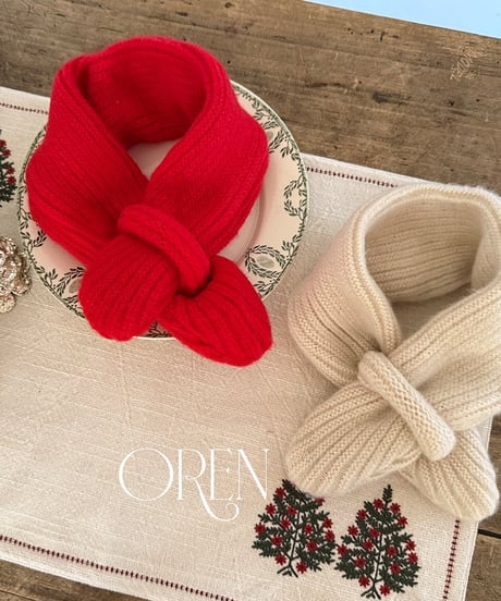 予約 OREN Ho Ho Fluffy Scarf
