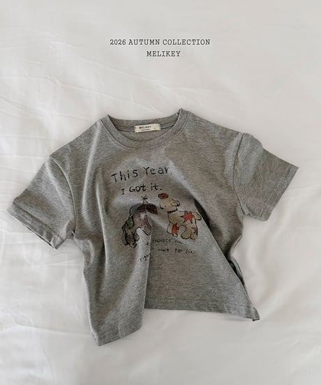 予約 melikey Pony half-shirt