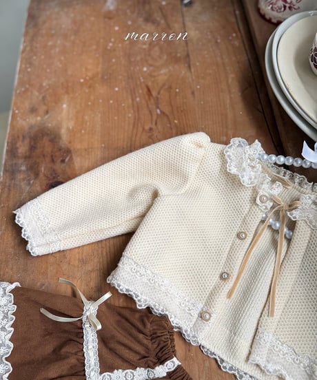 予約 marron Chloe cardigan