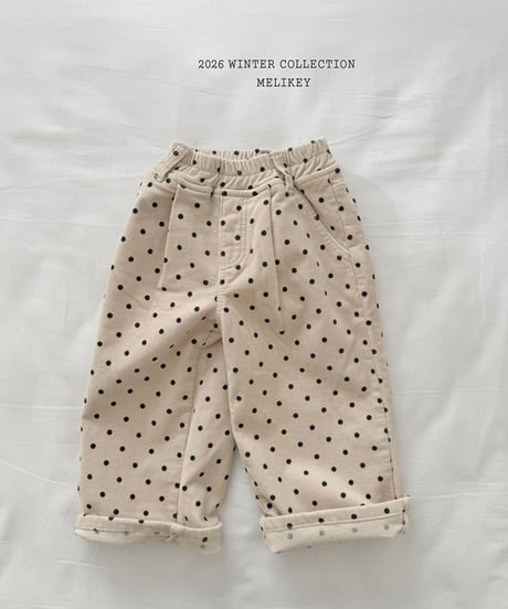 予約 melikey Dangdang Golden Pants