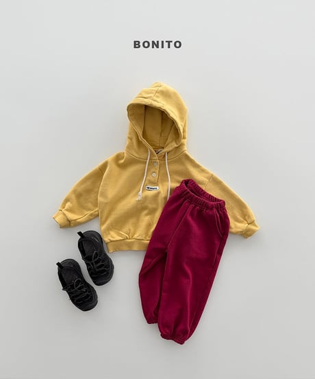 予約 bonito Single-piece hooded tee