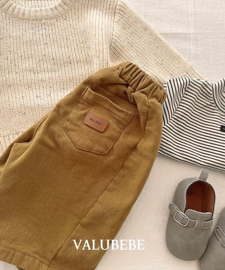 予約 valubebe Bongbong Peach Pants